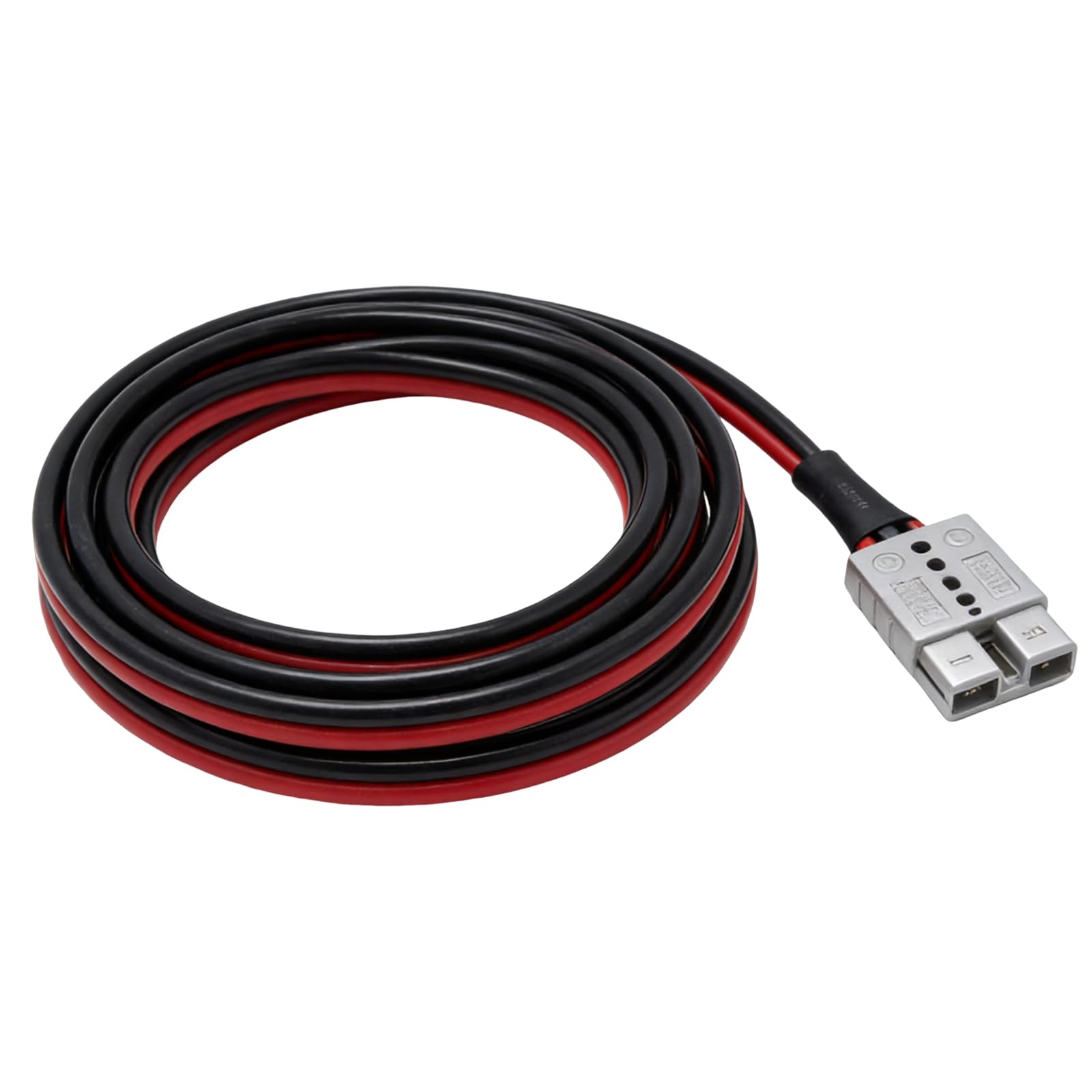 Hoypeyfiy Anderson Stecker Set mit 3m 10AWG Kabel, 50A Schnellverbinder für Lithium Batterie, Solar, Audio, Extra Reichweite für Ihre Anwendung (3 m)