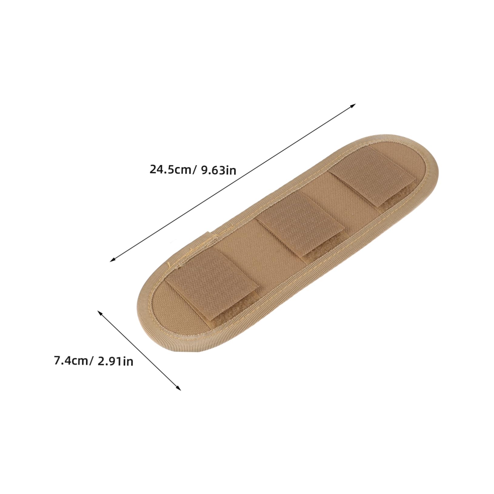 COLLBATH 3pcs Shoulder Pad for Backpack Comfortable Shoulder Strap Cushion Pad Decompression for Bag Strap