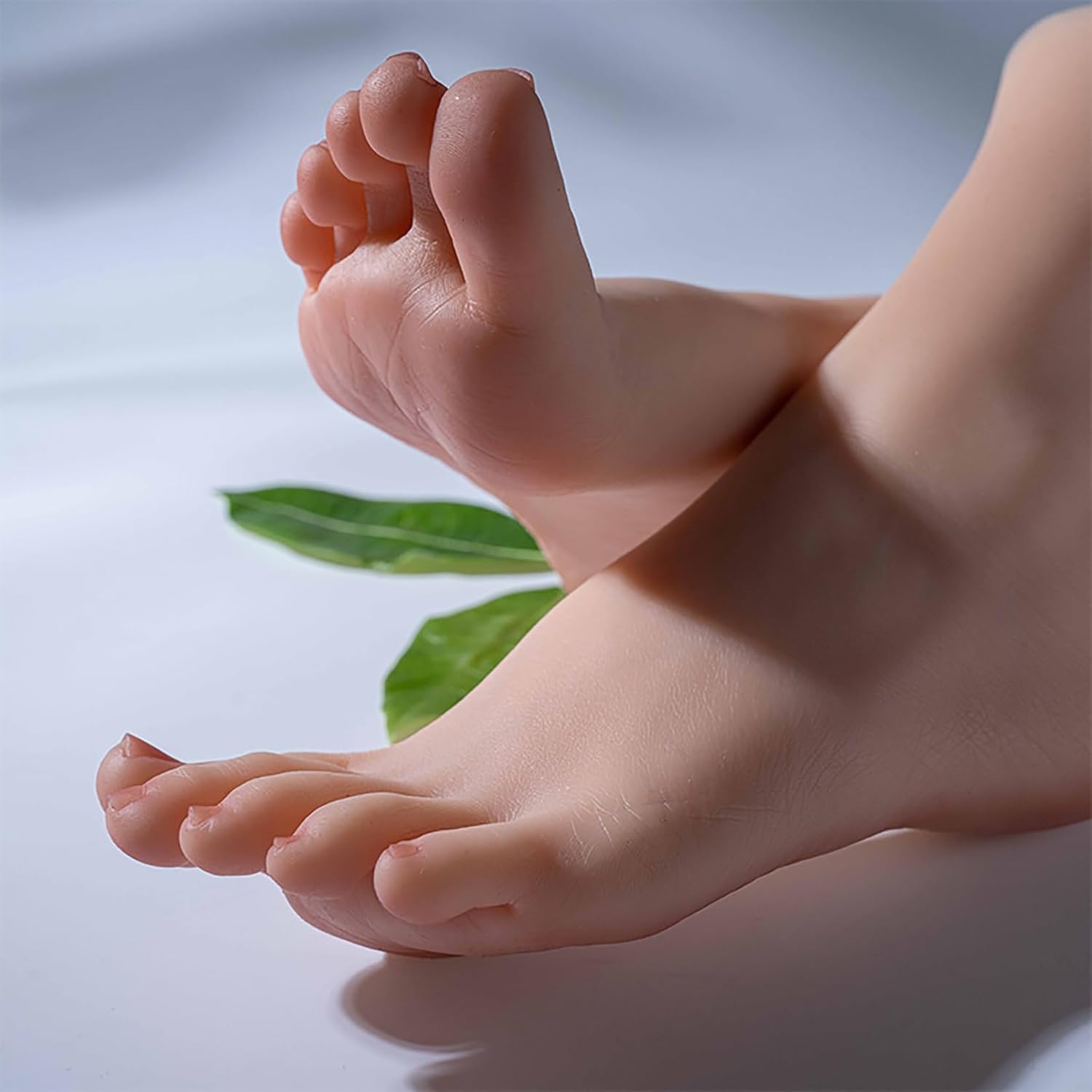 シリコン足模型 女性 23cm 両足 超リアル 実物大 足マネキン