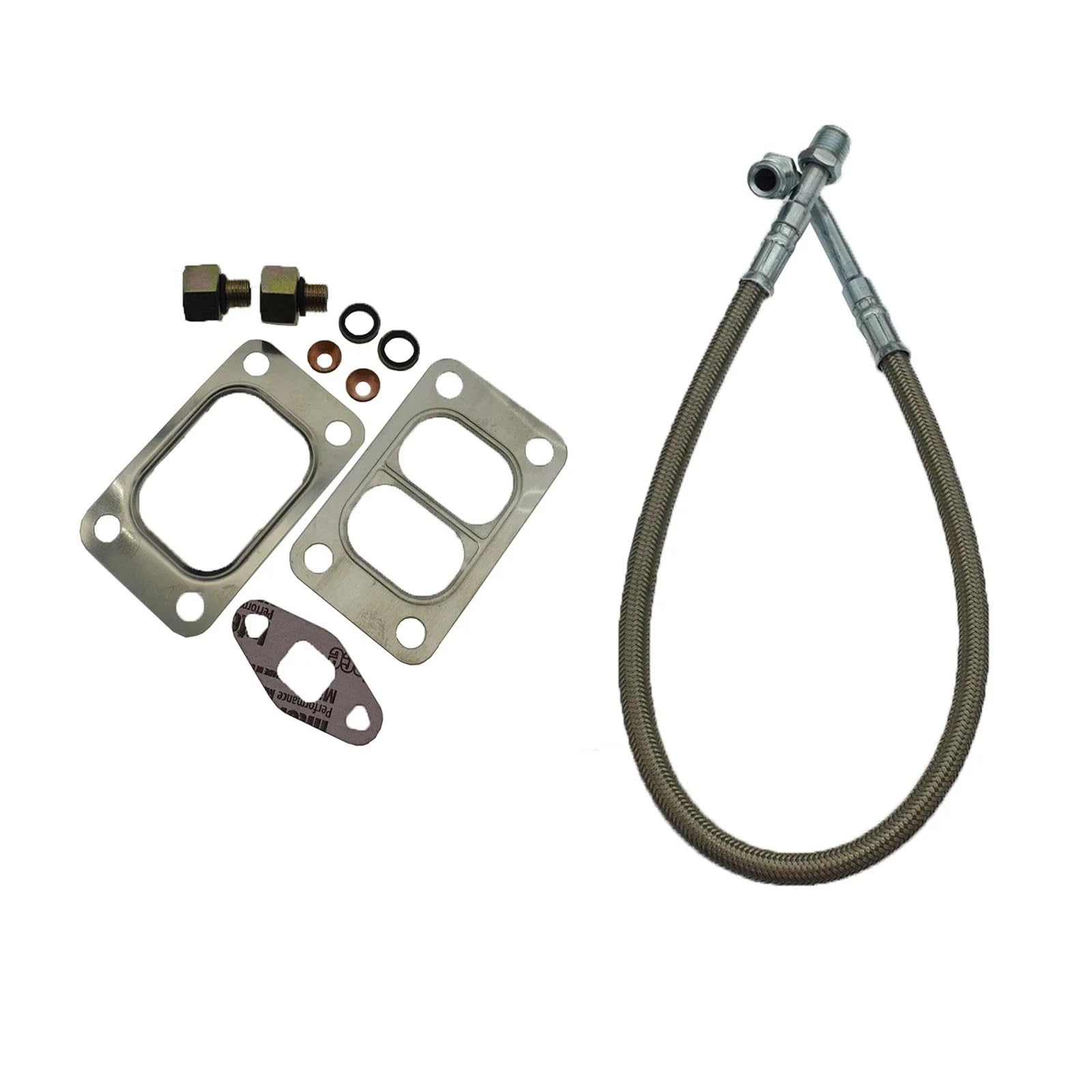 Kit de tubo y sello para línea de alimentación de aceite de turbo de coche para Dodge Sello de aceite del motor(Hose and Seal Kit)