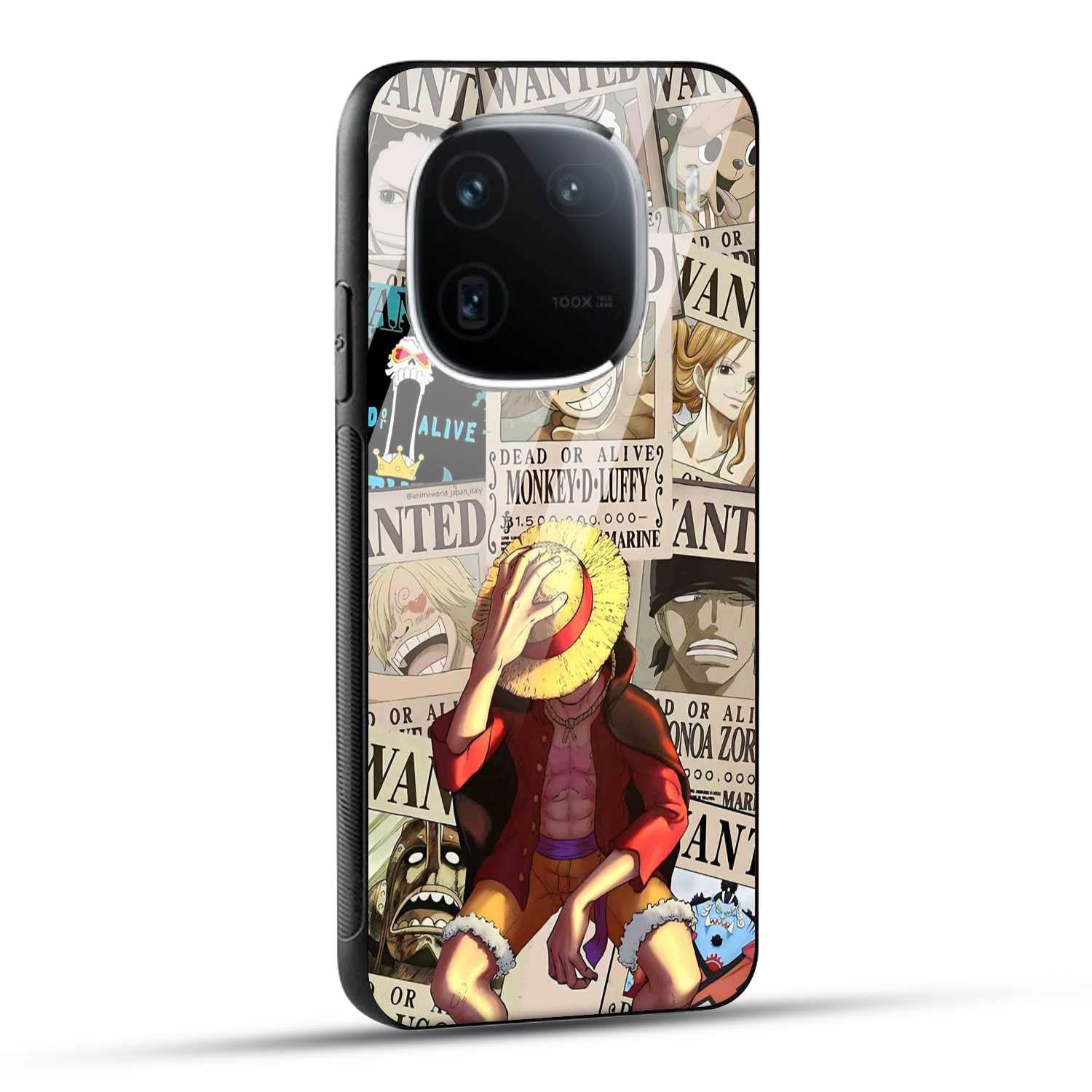 NDCOM for IQOO 12 5G Back Cover Anime One Piece Wanted Luffy Printed Glass Case (B0D269LZP6) Amazon Price History, Amazon Price Tracker