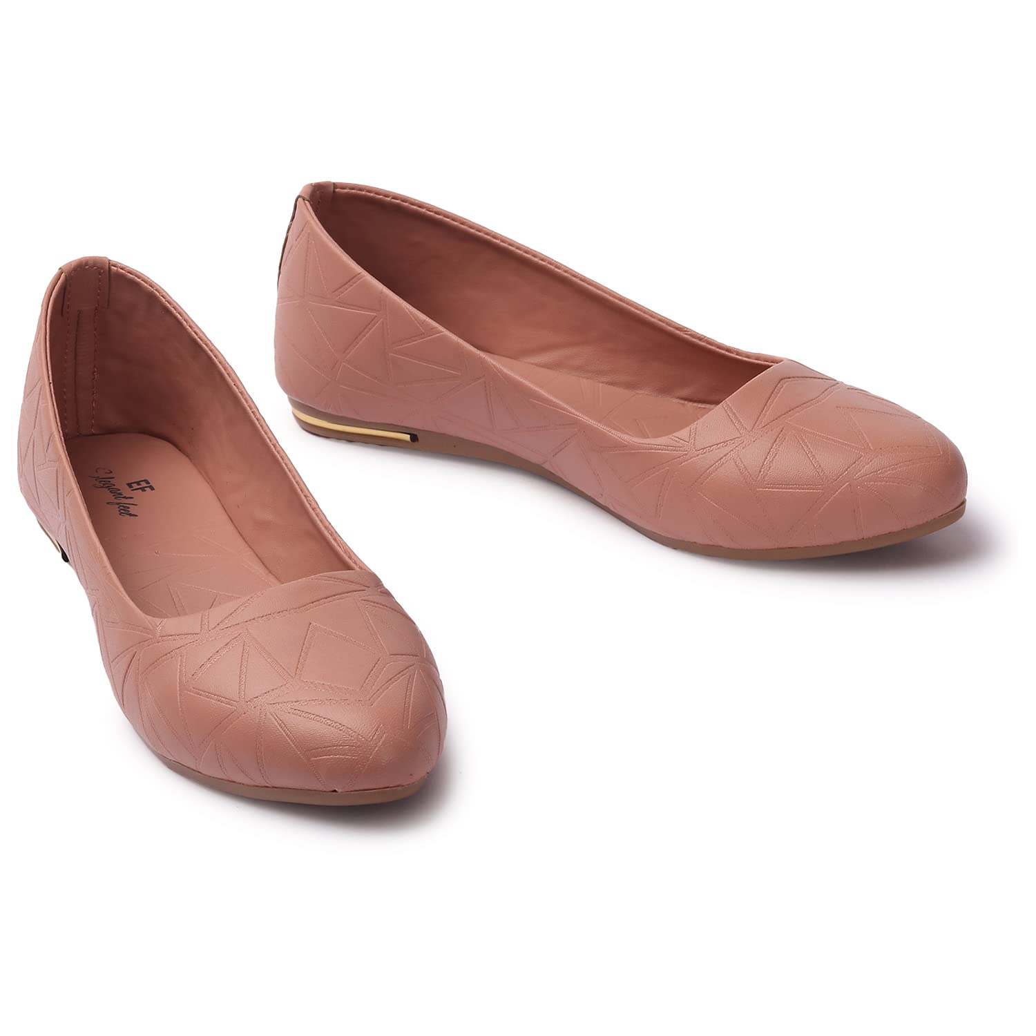 Elegant feet Fashionable, Soft & Comfortable Daily Use Casual Peach Flat Bellies (202) (B0BR86QC31) Amazon Price History, Amazon Price Tracker