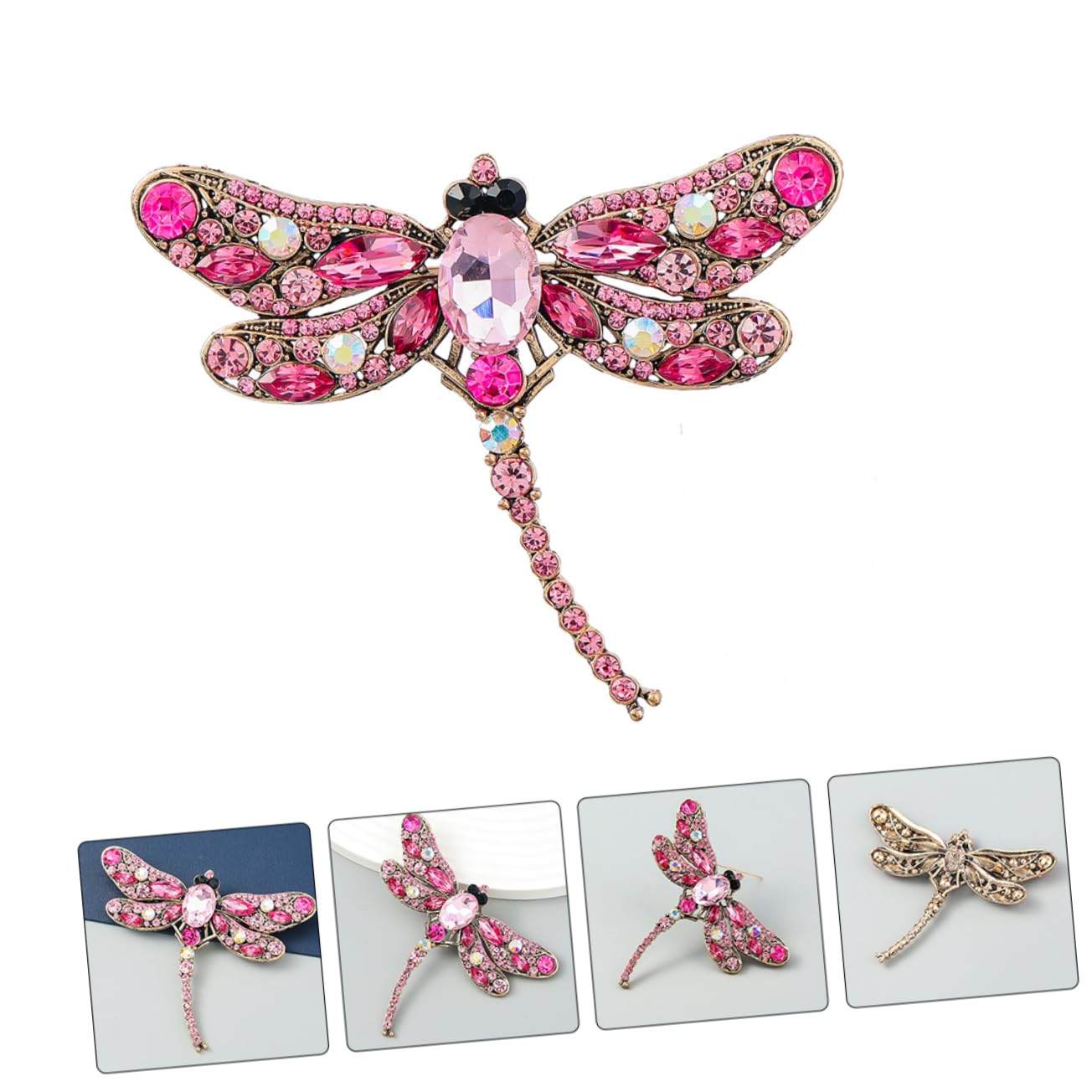 Libellula Spilla Perni Di Strass Sciarpa Pin Decorazione Dei Vestiti Pin Vestito i Delle Donne i Del Risvolto Libellula i Spille Per La