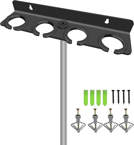 Miniatura 8 de Soporte de micrófono múltiple (aluminio) para micrófonos dinámicos, con cable e inalámbricos, organizador de micrófono múltiple para soporte de