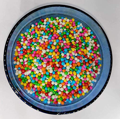 Image of Aromatic Chocolate Compound Chips Combo of Raibow Balls,Alphabet Sprinkle,Dark Chips and Rainbow Vermicelli-100gm Each
