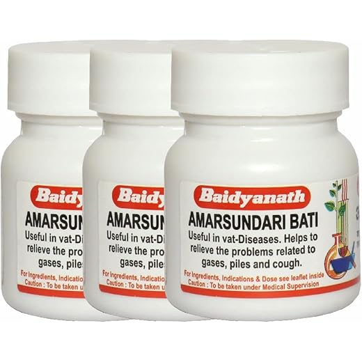 Amarsundari Tablets - 40 Tablets Pack of 3