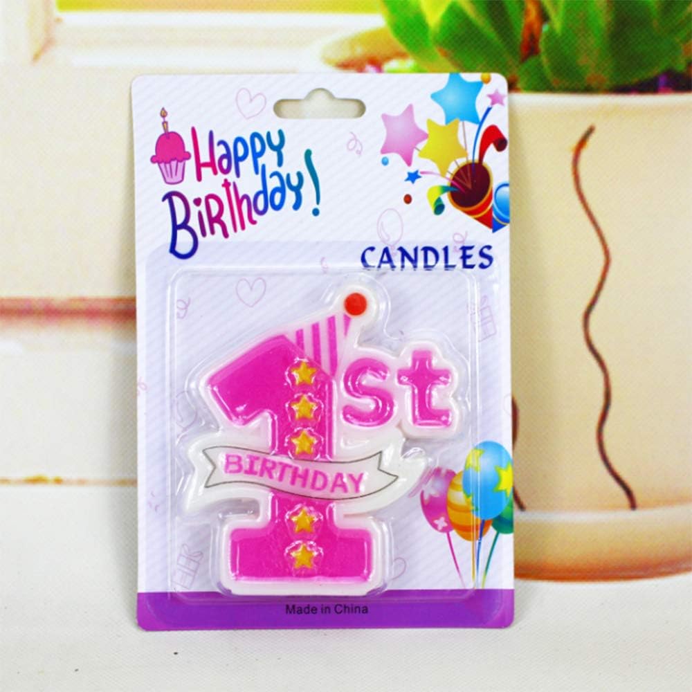 Creationtop Birthday Candles 1st Birthday Candle 1st