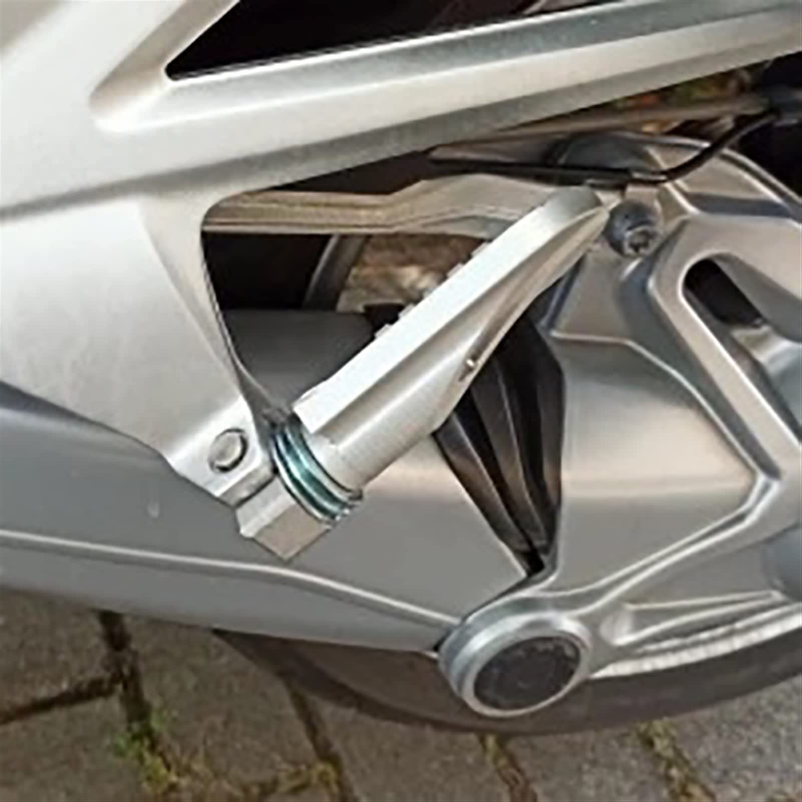 per BMW R1250GS R 1250 GS LC ADV Adventure GSA Anteriore E Posteriore Poggiapiedi Regolabile Pedane Girevole Pedane Poggia Pedane (Color : Rear-Adjustable-B)