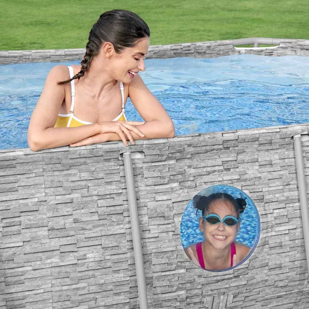 Bestway Ensemble de piscine Power Steel 427x250x100 cm