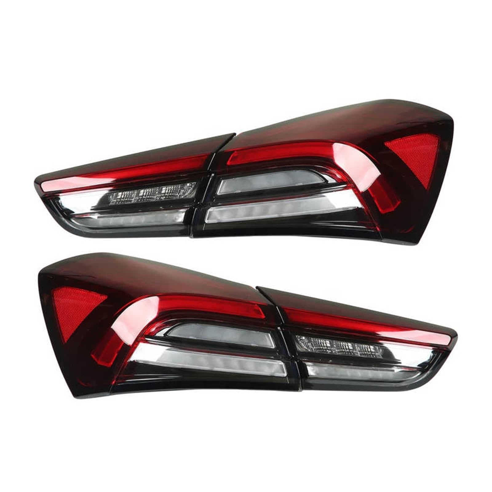 BOYDREAM Piloto Trasero Coche Conjunto de luces traseras Lámpara trasera para Maserati Ghibli M157 2013 2014 2015 2016 2017 2018-2020 Accesorios para coche