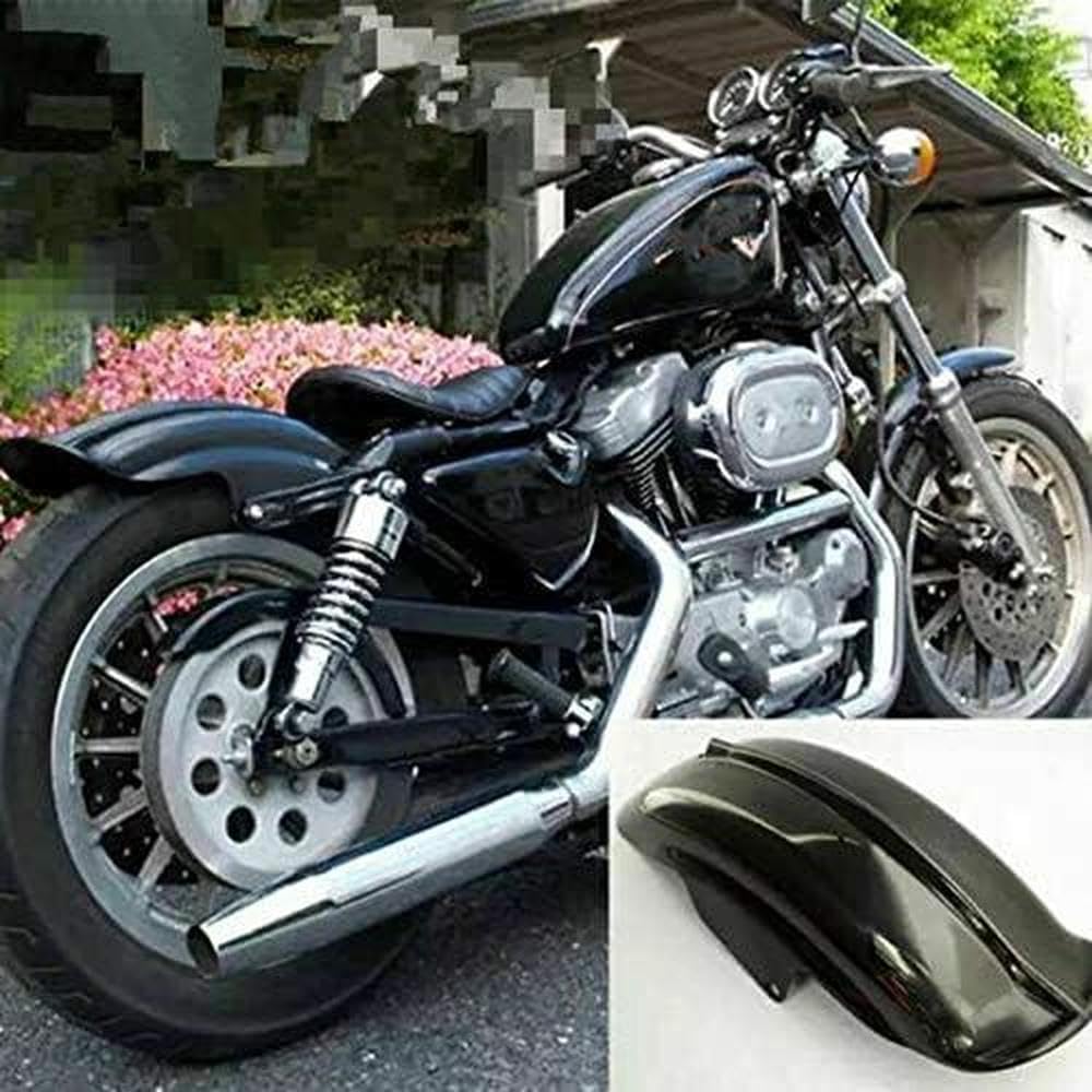 Baceyong - Garde-boue arrière de moto avec protège-boue compatible avec les modèles Sportster 1994-2003 883 883R 1200 compatible avec les motos chopper et cruiser