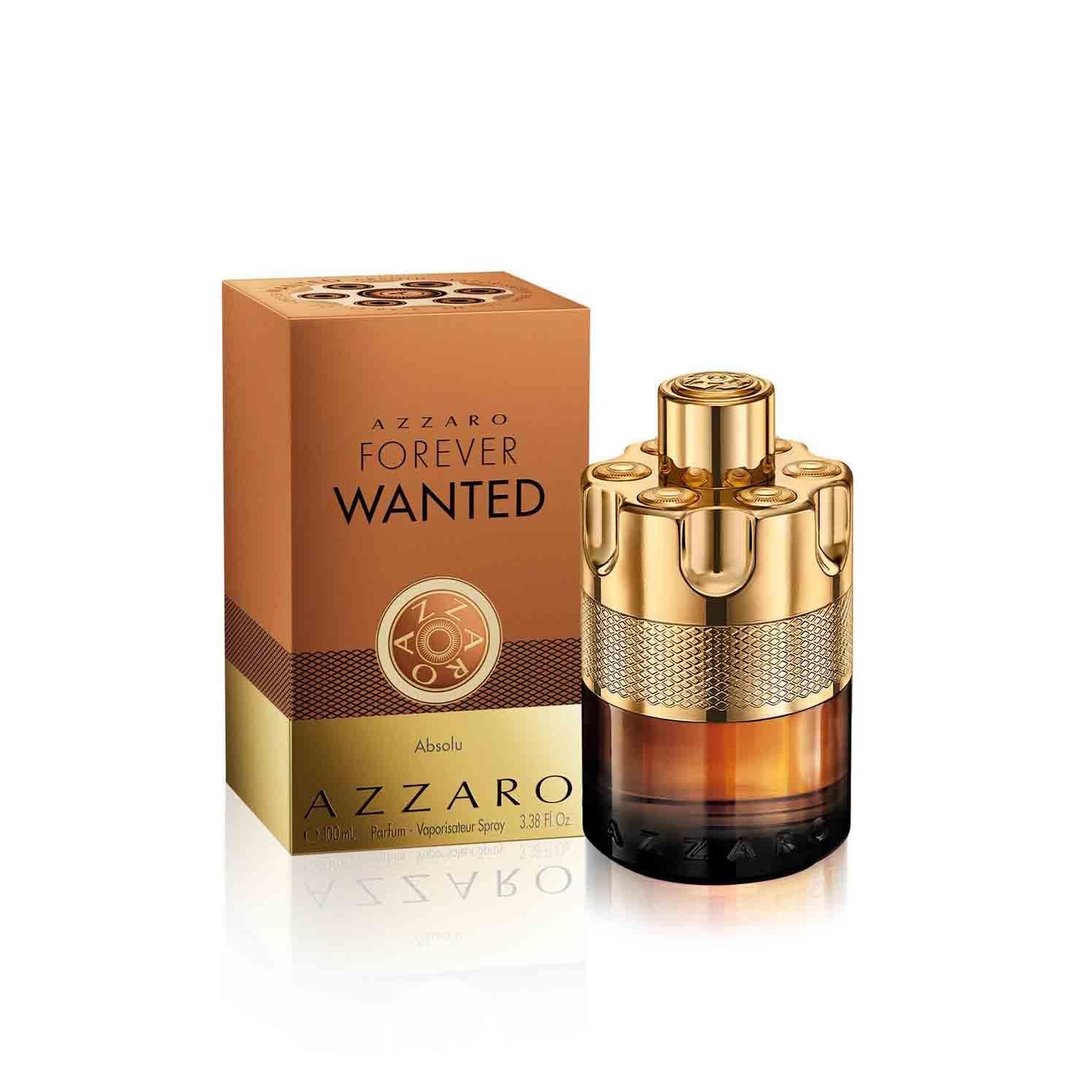 Azzaro Forever Wanted Absolu Profumo Uomo, Fragranza Maschile Intensa, Sofisticata e Sensuale, Note Ambrate e Legnose, Con Incenso Vibrante, Vaniglia Calda e Whisky, A Lunga Durata