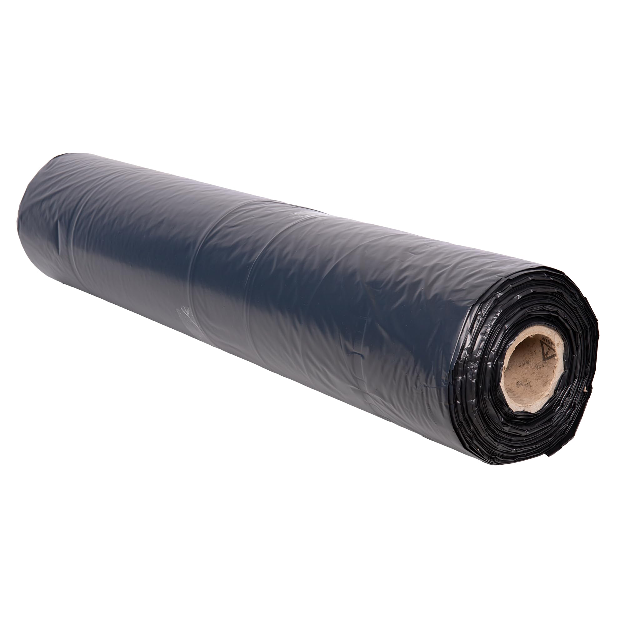 Cofan Film negro para embalaje | Material: polietileno reciclado | Galga 400 | Grosor: 100 micras | Medidas: 4 x 75 m | Rollo de film elástico | Protección para embalajes y mudanzas