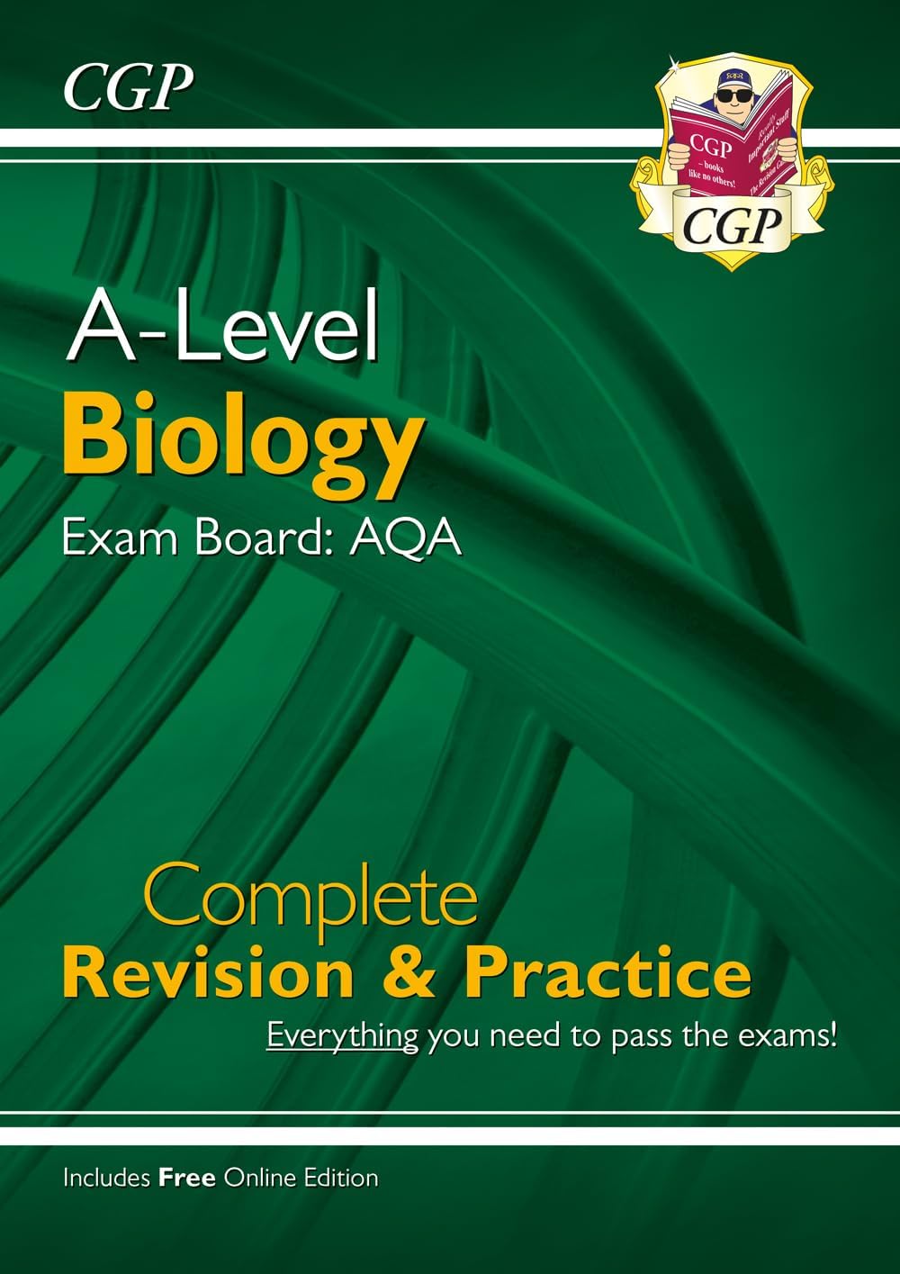 Coordination Group Publications Ltd (CGP) A-Level Biology: AQA Year 1 & 2 Complete Revision & Practice with Online Edition