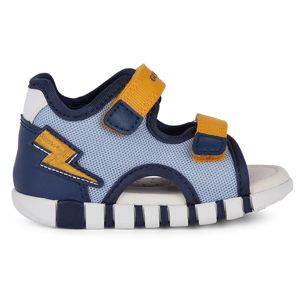 Geox Boys' B Sandal Iupidoo BoySandal, Lt Navy Yellow, 2.5 UK