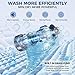 Nictemaw Portable Washing Machine, 20Lbs Capacity Full-Automatic Portable Washer, 2.8Cu.ft Washer and Dryer Combo with Drain Pump, 10 Programs & 8 Water Levels for Apartment, Dorms, RV