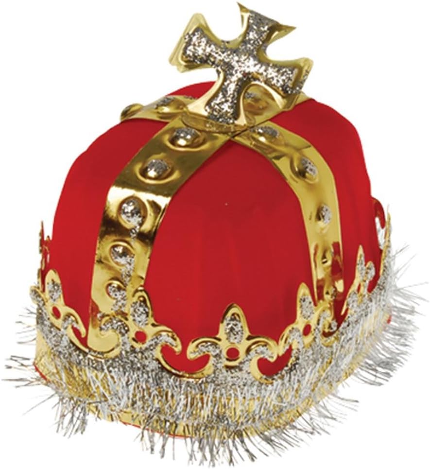 U.S. Toy Royal Red King's Crown