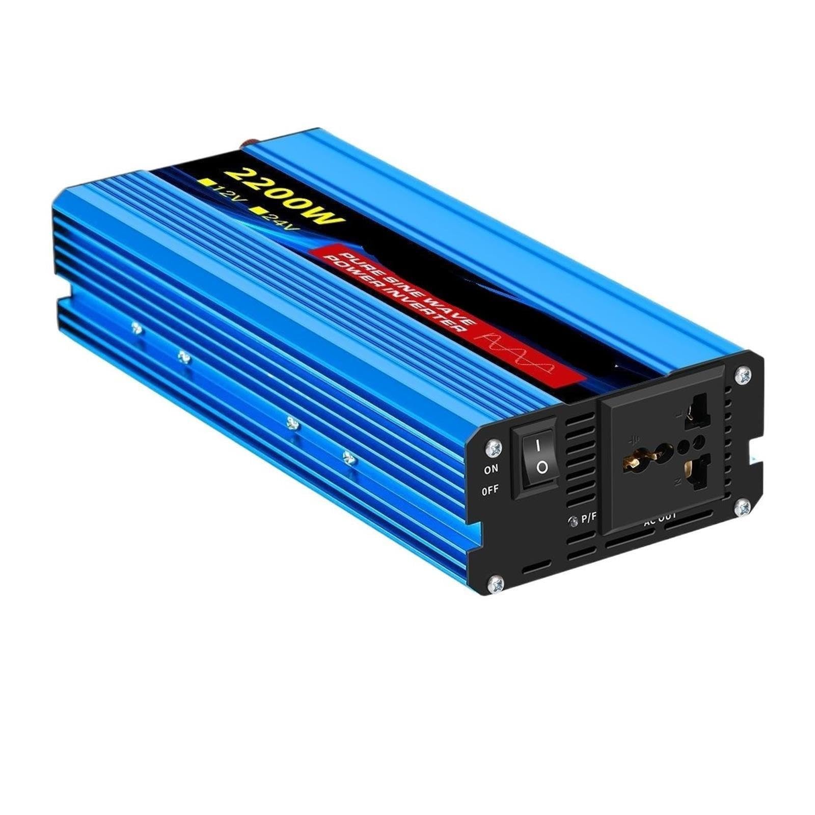 Falownik, Falownik sinusoidalny o mocy 1100 W / 2200, konwerter 12 V–24 V DC na AC do użytku samochodowego i domowego(12V 1100W/2200W)