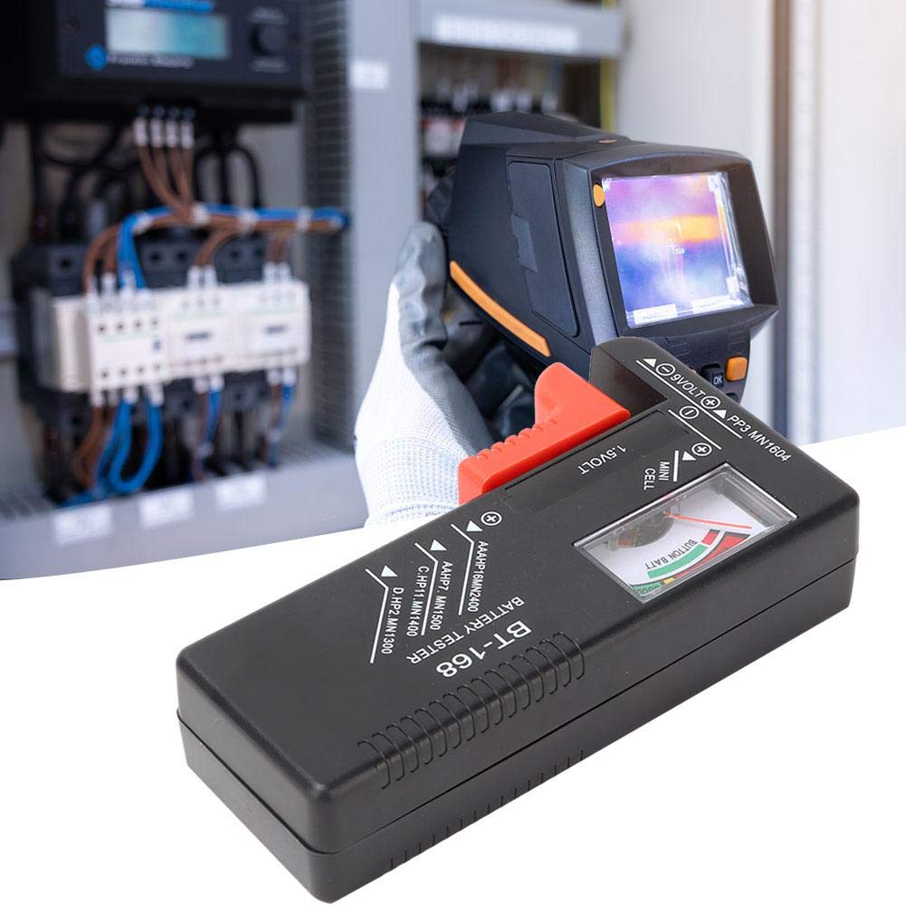 Cyfrowy tester baterii uniwersalny tester baterii tester żywotności baterii miernik napięcia do baterii 1,5 V AA AAA 9 V