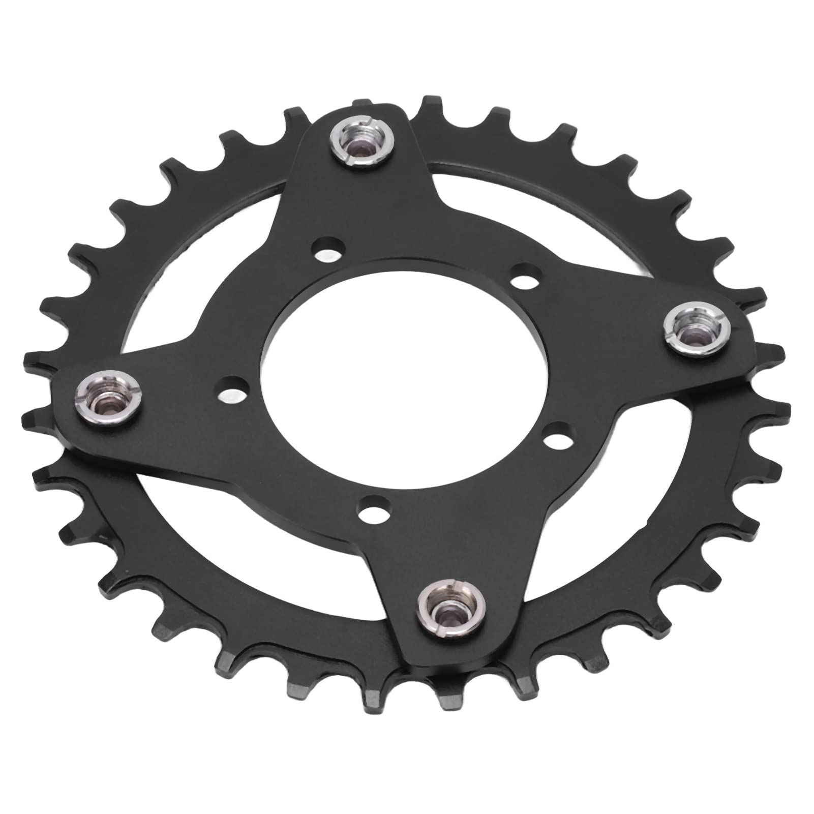 Adaptateur Plateau 104BCD 32T Pour Moteur Bafang BBS01/BBS02 - Alliage Aluminium CNC, Protection Contre Les Rayures