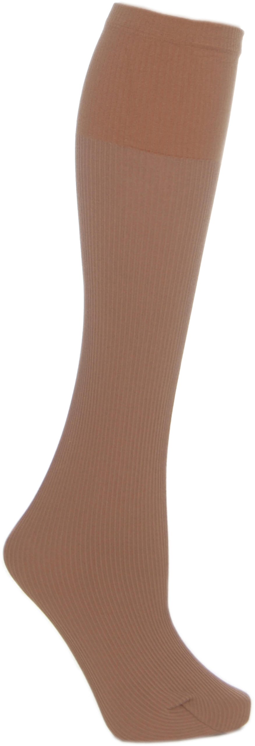 Cosyfeet Women's Natural Softhold® Warm Ribbed Knee Highs 80 Denier - One Size Fits All
