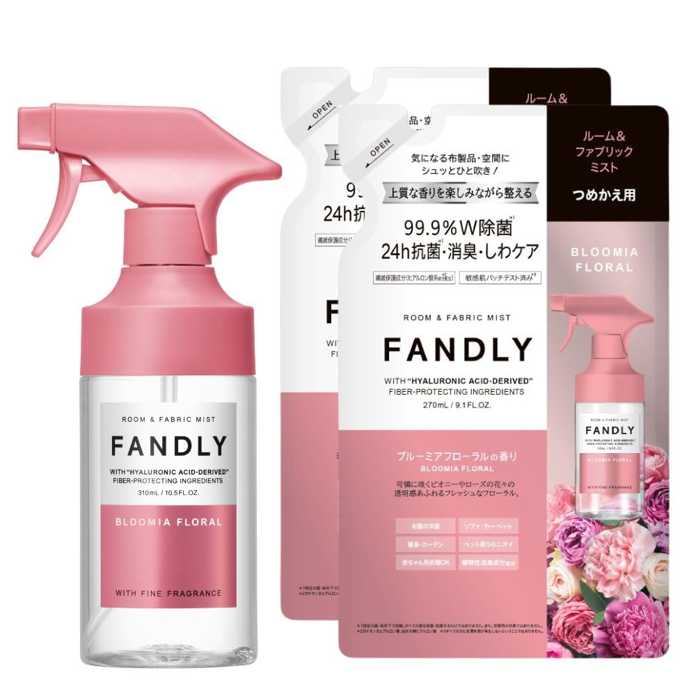 Amazon.co.jp: ファンドリィ FANDLY ルーム＆ファブリックミスト