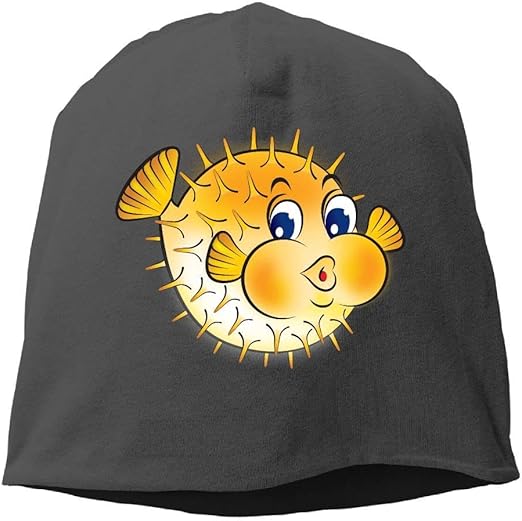 HOLIYA Brand Fish Balloon Pufferfish Beanies Caps Skull Hats Unisex