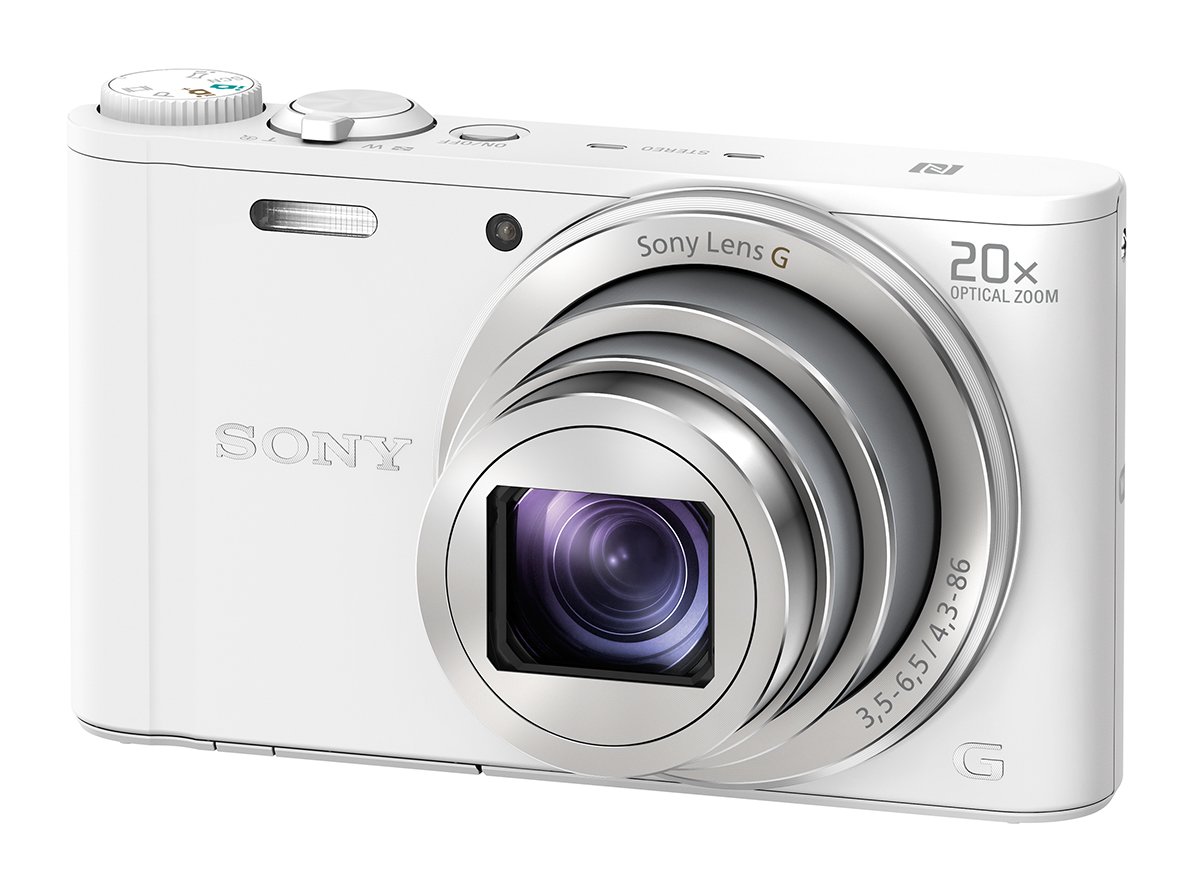 Buy Sony Cybershot DSC-WX350/W 18.2MP Digital Camera (White