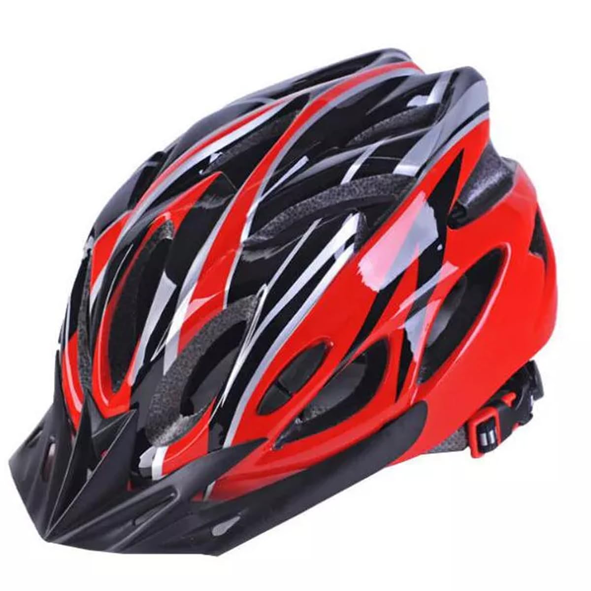 Occuwzz Adult Cycling Bike Helmet, Lightweight Unisex Bike Helmet, Bicycle Helmet for Mountain Road Biker, Lightweight with Adjustable Side and Chin Strap