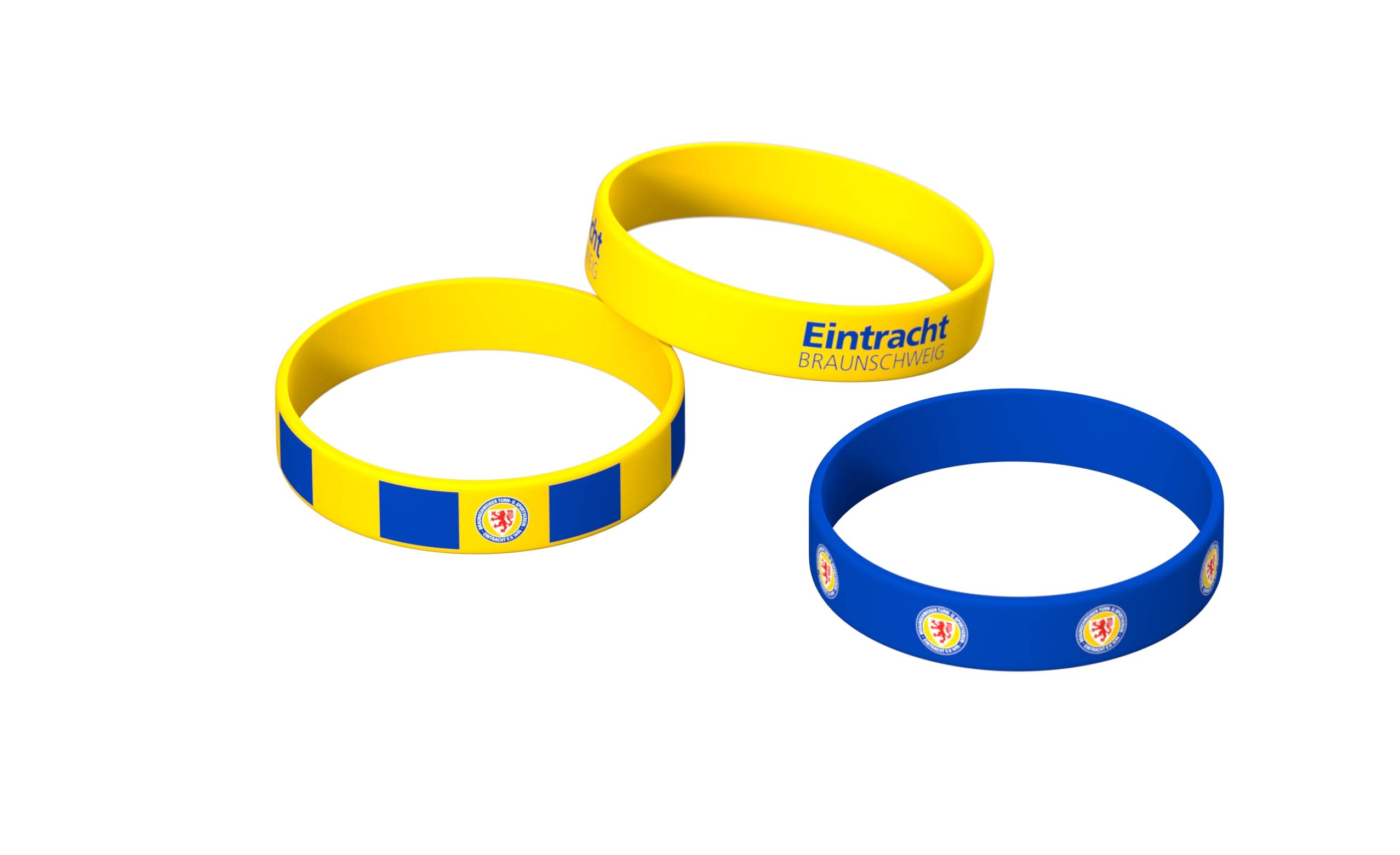 Eintracht Braunschweig Silikonarmbänder Armband 3er-Set