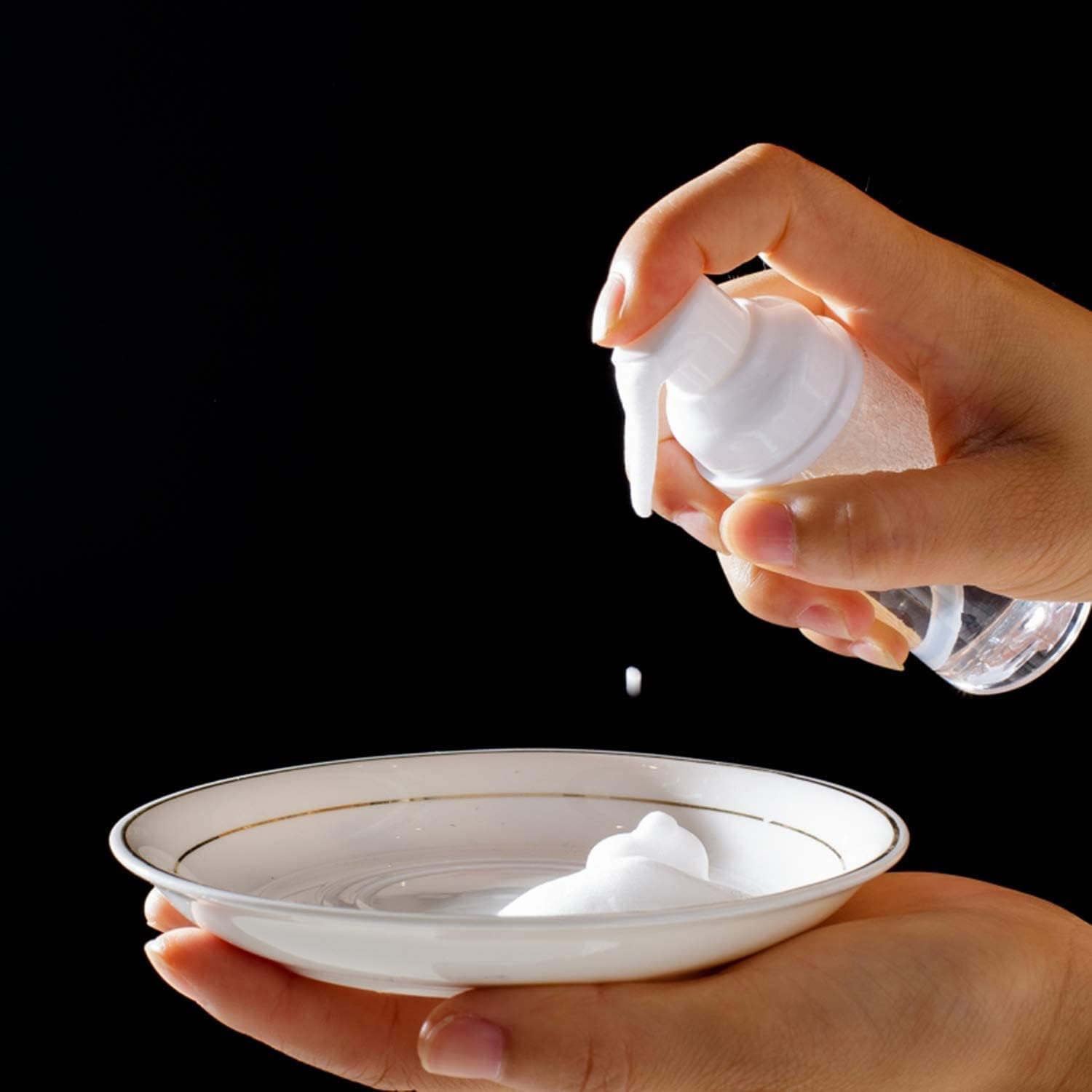 Foam Soap Dispenser Travel Size 50ml Plastic Bottles BPA Free 3 Pack for Hand Soap & Cosmetics (12PCS)