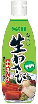 Amazon | S&B おろし生わさび(無着色) 310g | S&B | わさび 通販