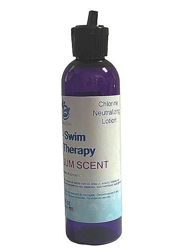Miniatura 3 de Diva Stuff Loción hidratante corporal neutralizante de cloro para nadadores, protege la piel del cloro y el agua salada, 4 onzas, fabricada en los