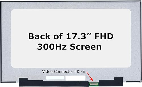 Miniatura 2 de SCREENARAMA Nueva pantalla de repuesto para ASUS ROG G731G G731GU GL731G GL731GT (40pin 300Hz) FHD 1920x1080 IPS LCD pantalla LED con herramientas y