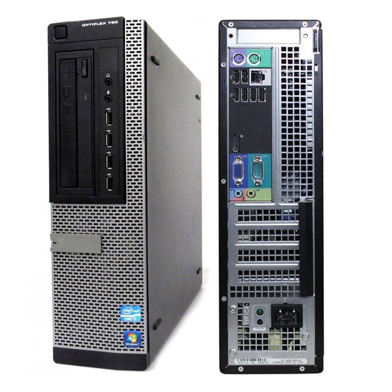 Générique W11 Ordinateur de Bureau PC | CPU Quad Core i5 | 8 Go RAM | SSD 240 Go | Compatible Windows 11 | WiFi | DVD - Idéal Bureautique, Étudiants et Télétravail | Open Office 2025 | Reconditionné