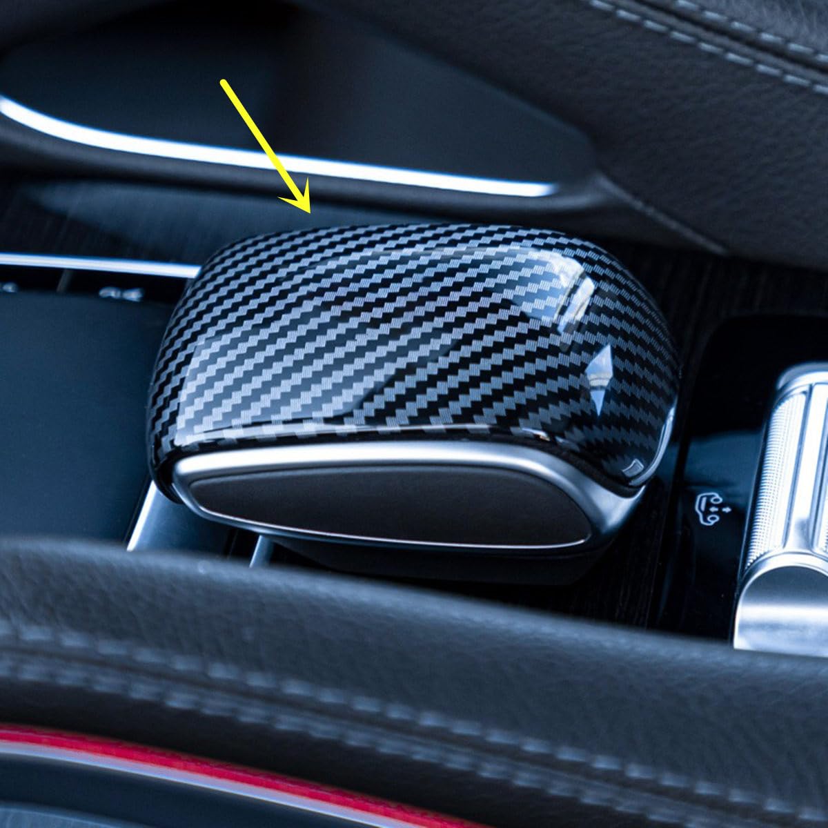 Amazon.com: ZiWen New Interior Trim Center Console Gear Shift Knob