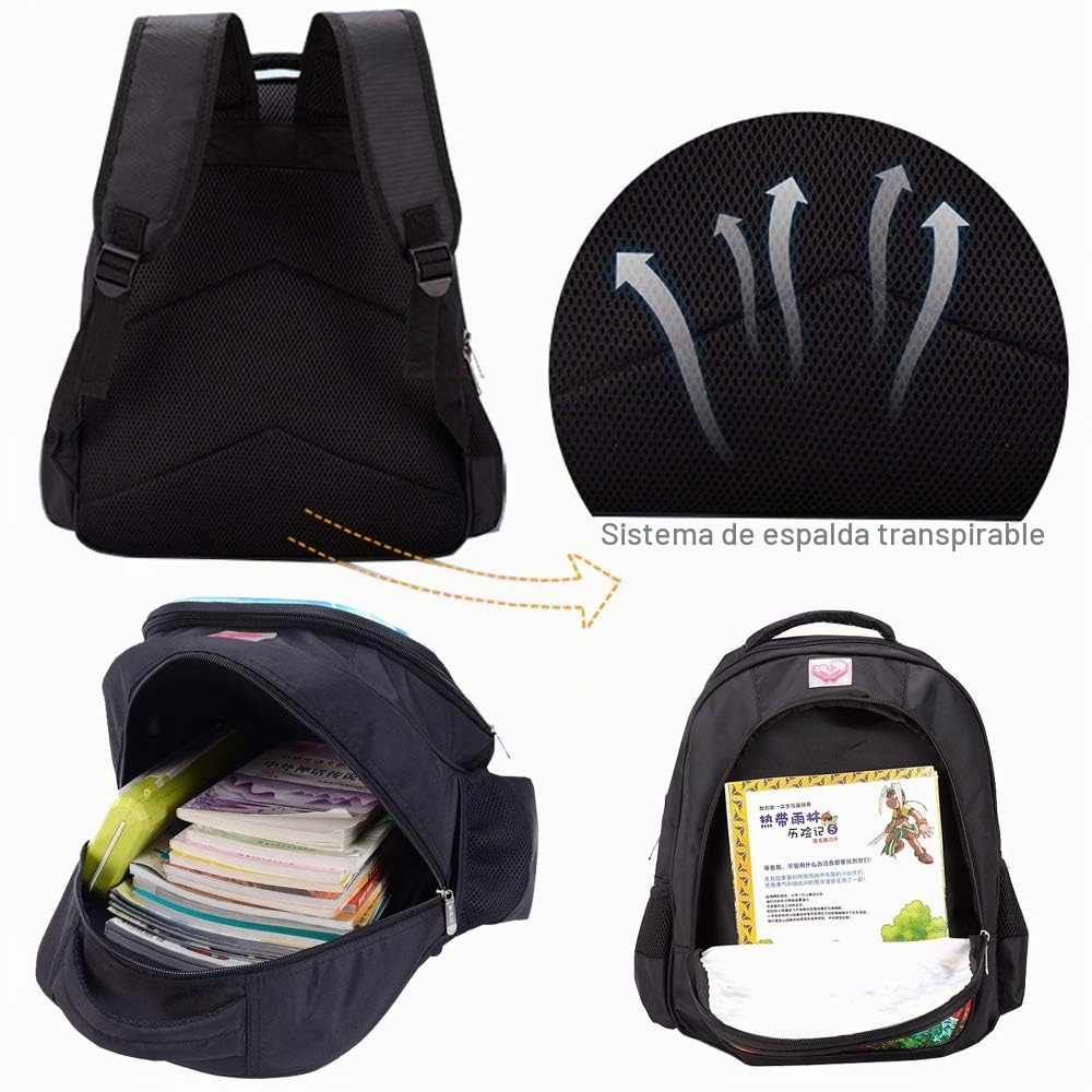 MATMO Mochila de dinosaurio, mochila de dinosaurio para niños, mochila escolar para niños