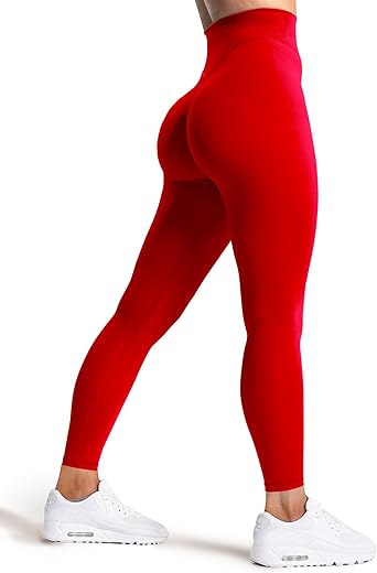 Olmlmt No Front Seam Workout Leggings for Women Tummy Control Butt Lifting Leggings Buttery Soft Gym Yoga Pants