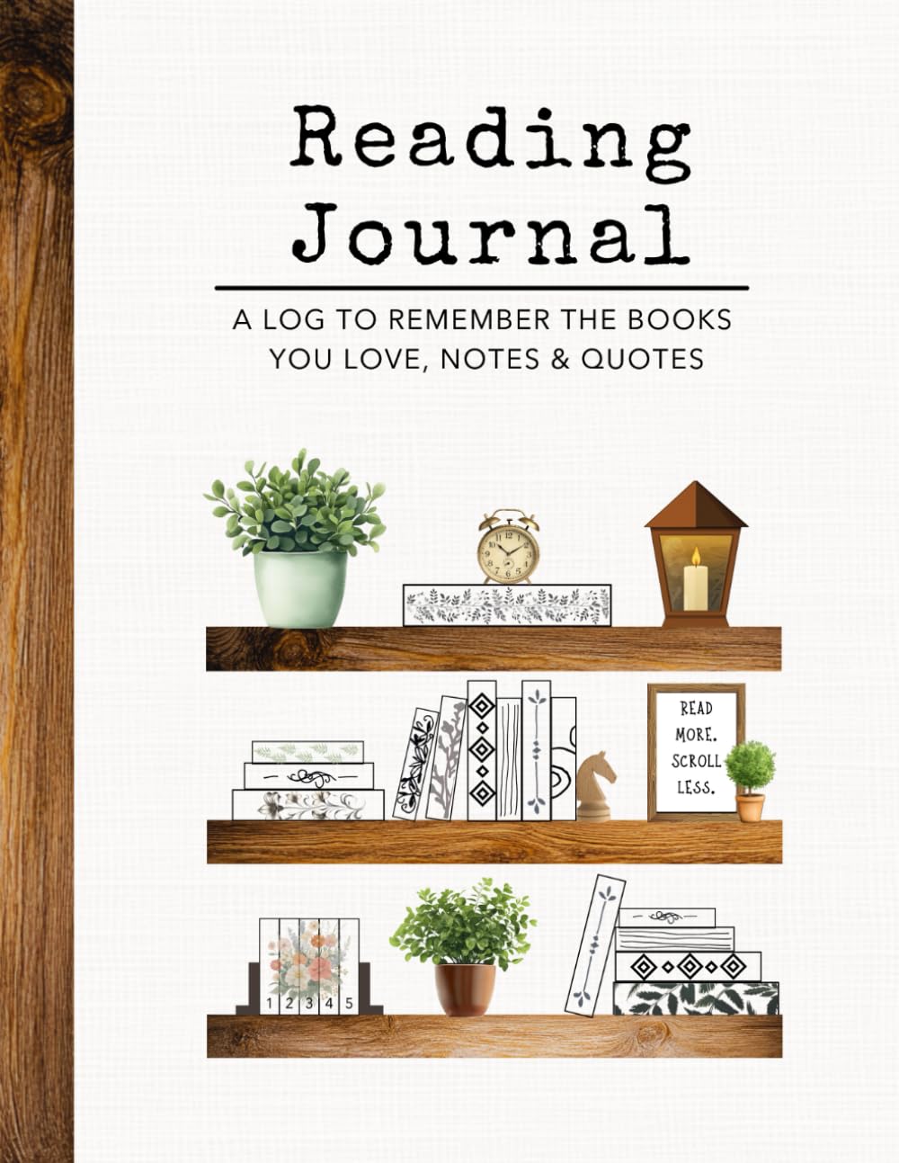 Reading Journal: A Log to Remember the Books You Love, Notes & Quotes
