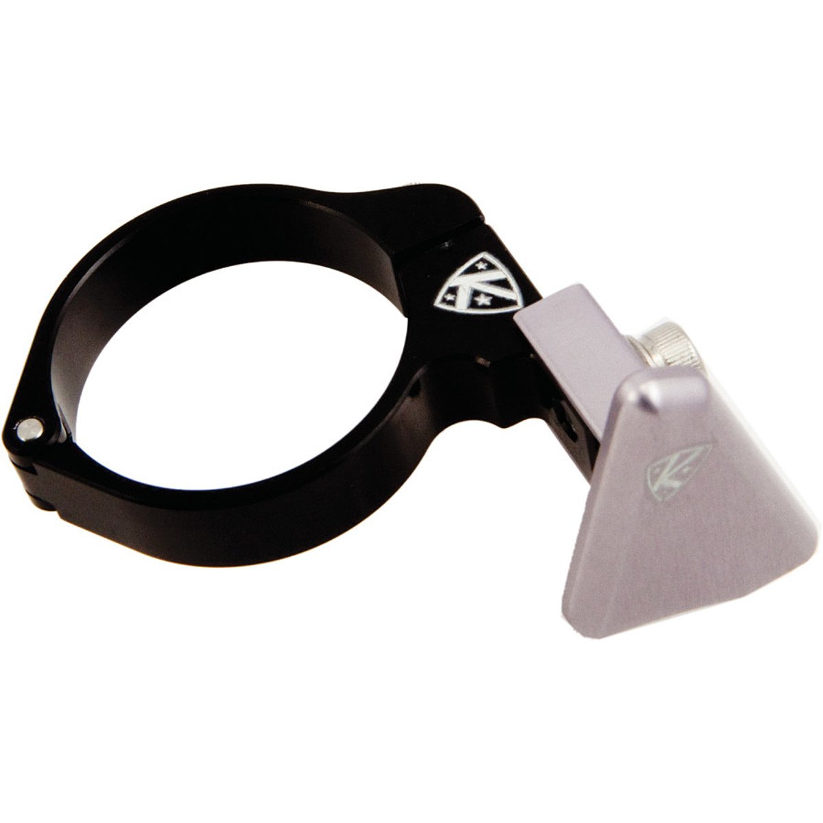 K-EDGE Unisex - Adult Cross Double Chain Catcher Combo Chain Guides, Black/Gunmetal, One Size