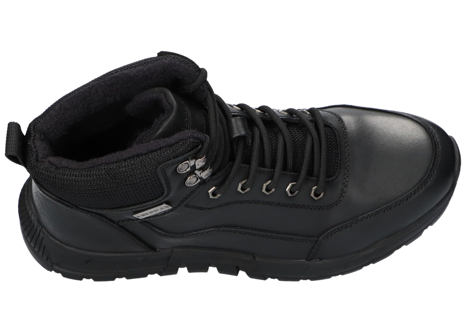 CY160 CIEPŁE TRAPERY TREKKINGI BUTY ZIMOWE SKÓRZANE MĘSKIE BK 41