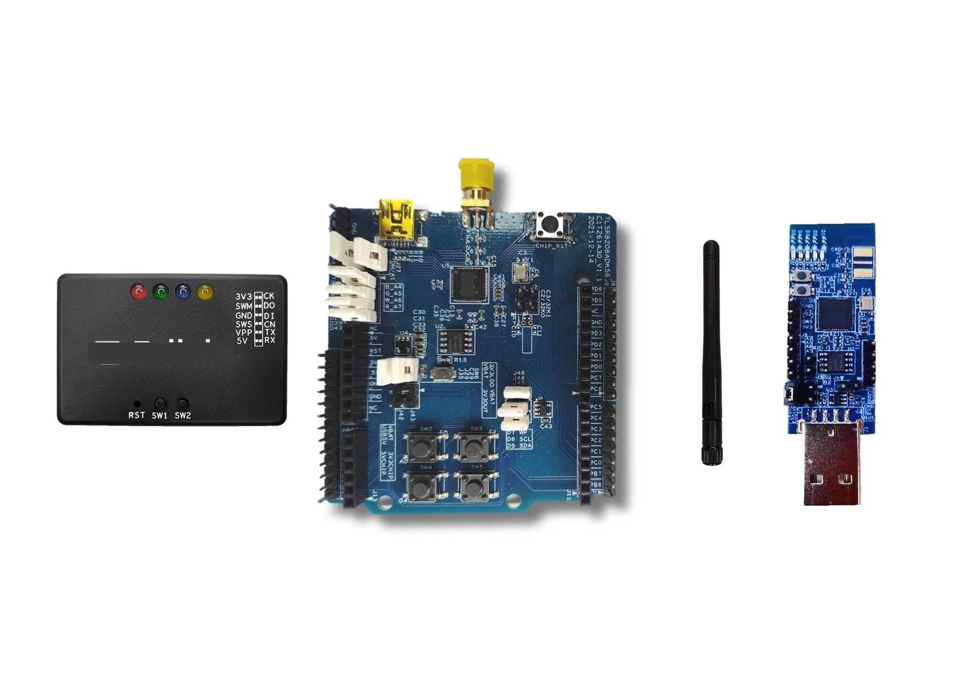 Placa de desarrollo TLSR8208 para evaluación de microcontroladores y pruebas de hardware 7