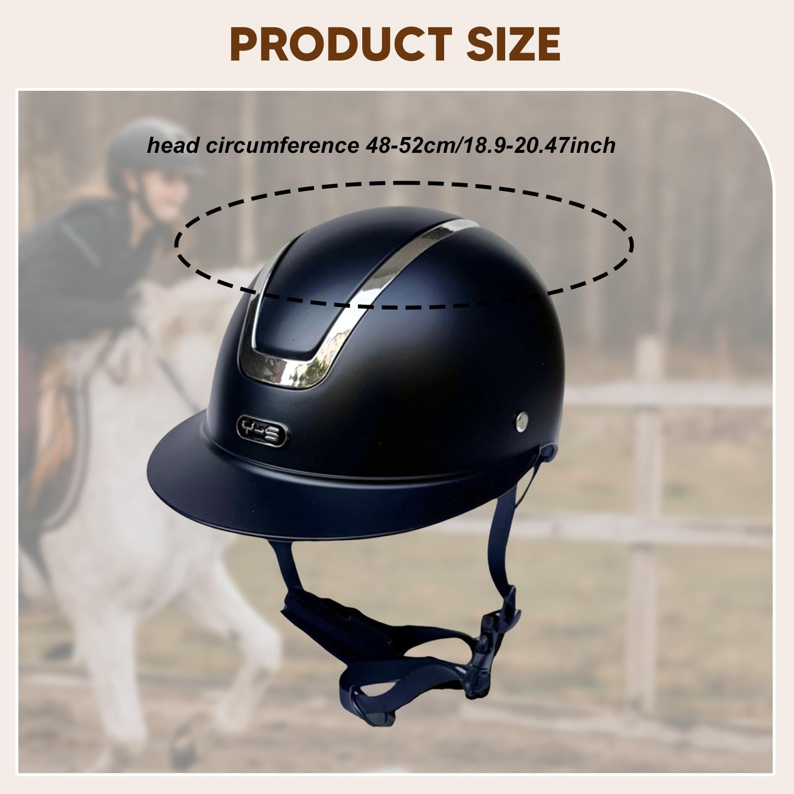 Milageto Casque d'équitation pour garçons et Filles Doublure Amovible réglable