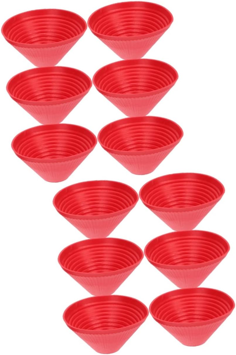 MAGICLULU 12pcs Rubber Jar Opener Gripper Pad Kitchenware Jar Grippers Non Slip Pads
