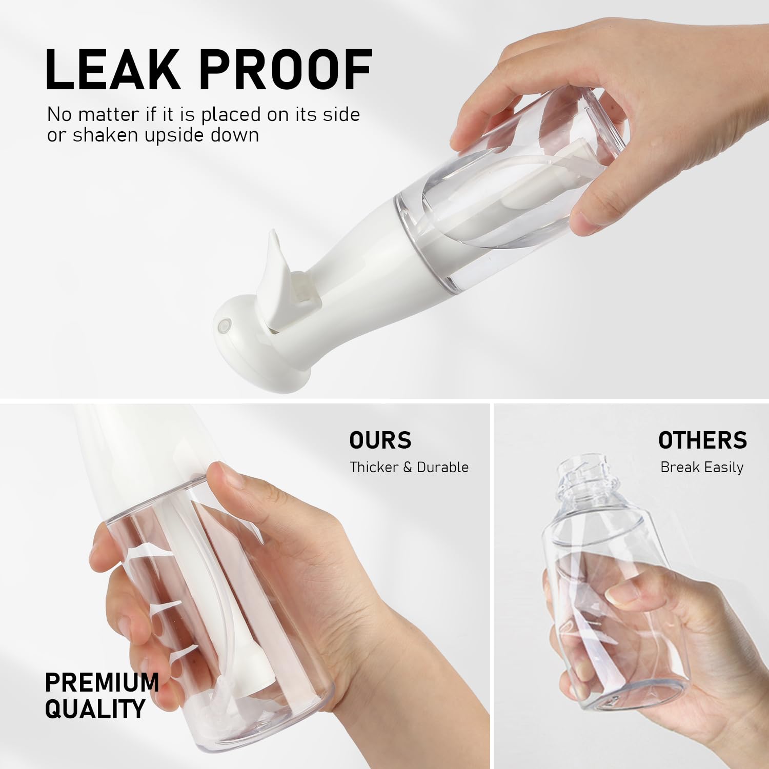 Amazon.co.jp: 髪用スプレーボトル 連続ミスター空スプレーボトル 超