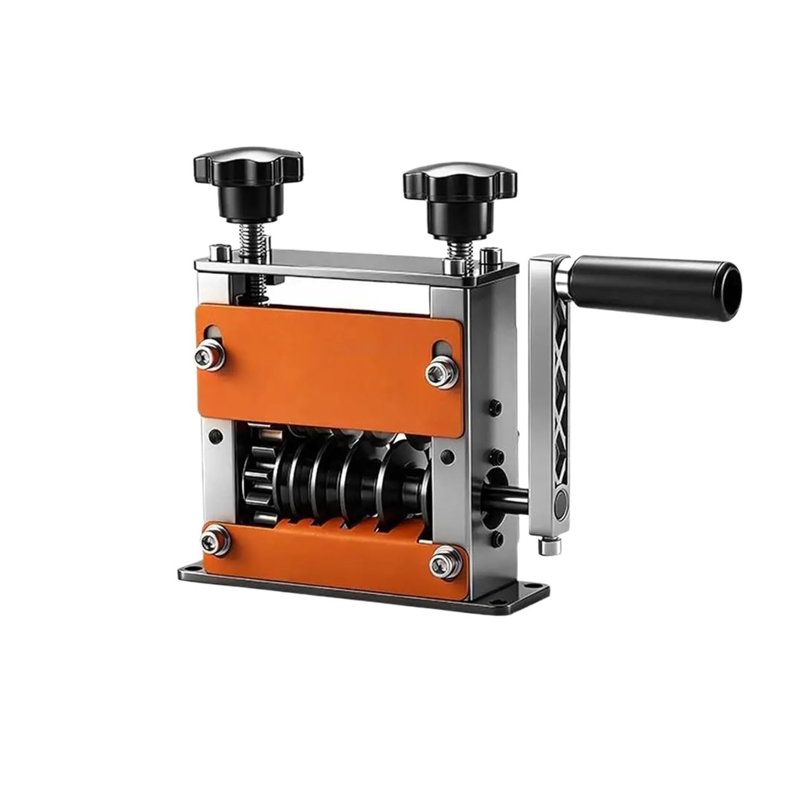 Wire Stripper Machine, Wire Stripping Machine 0.04-0.67inch 6-Hole Adjustable Automatic Cable Stripper Copper Cable Peeler(Oranje)