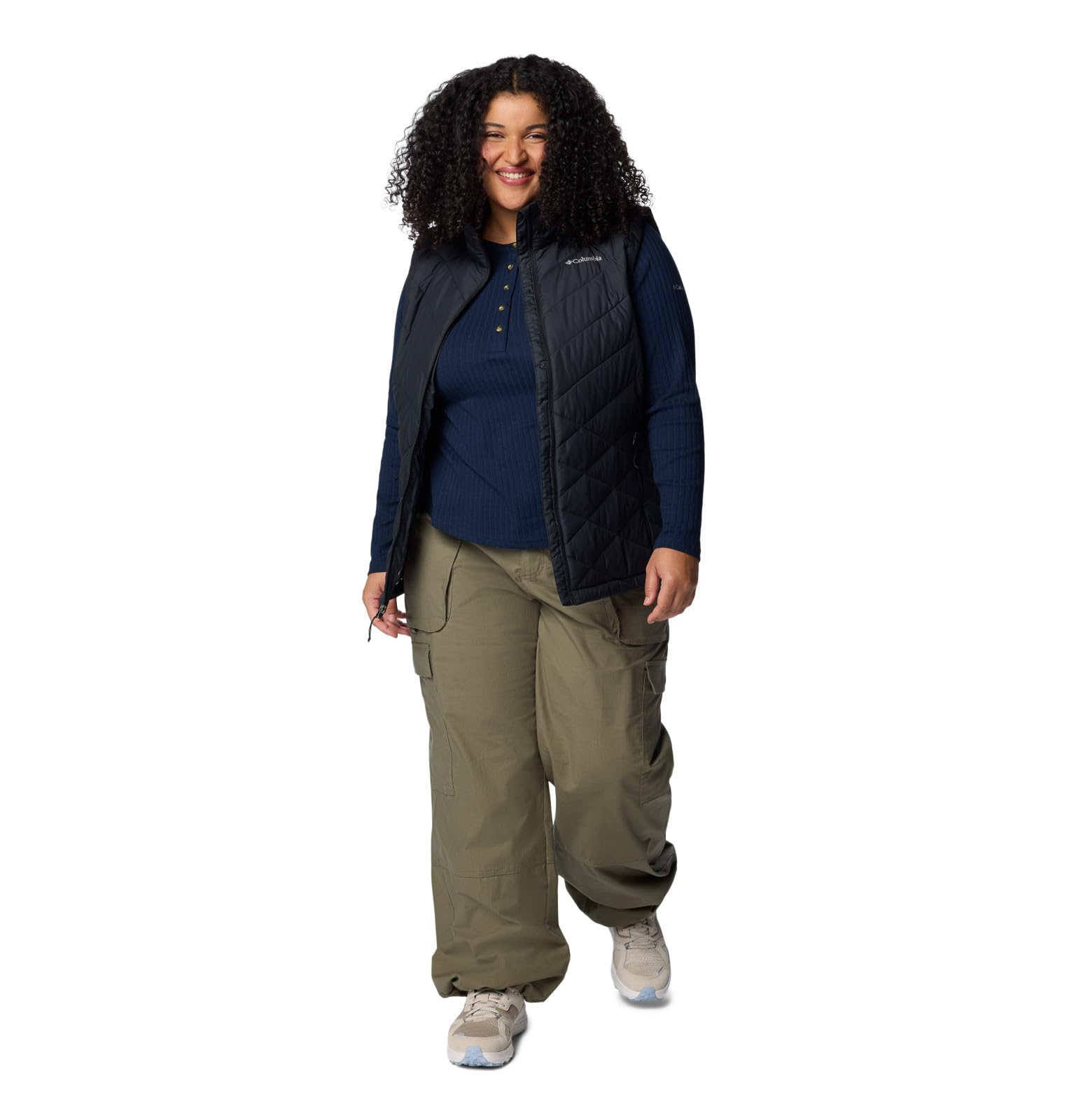 Columbia Heavenly Vest, Chaleco Acolchado para Mujer