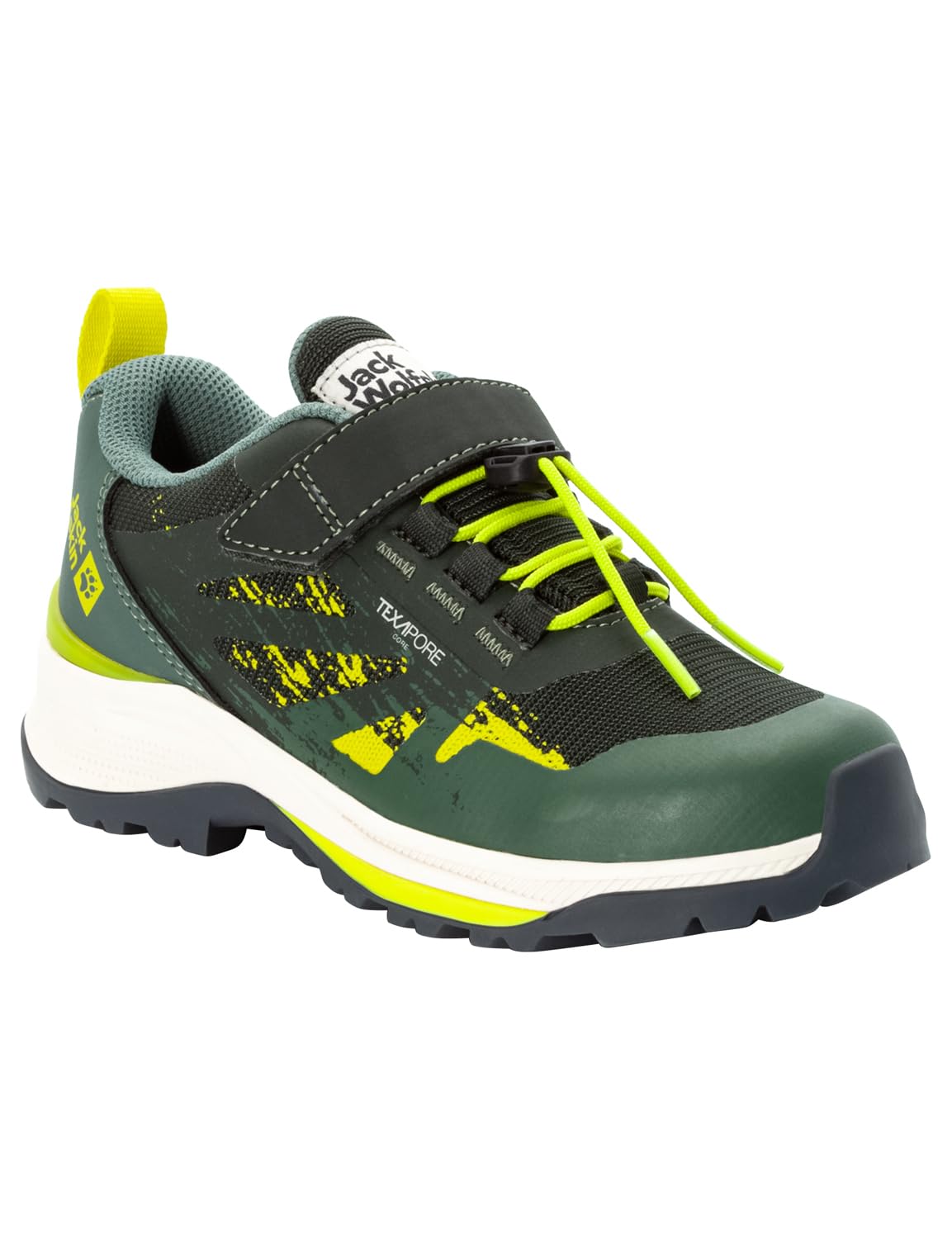 Jack Wolfskin Unisex Vili Hiker Texapore Low K Walking Shoe, Slate Green, 3.5 UK