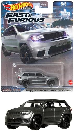 Hot Wheels Jeep Grand Cherokee Trackhawk, Rápido y Furioso 3/5