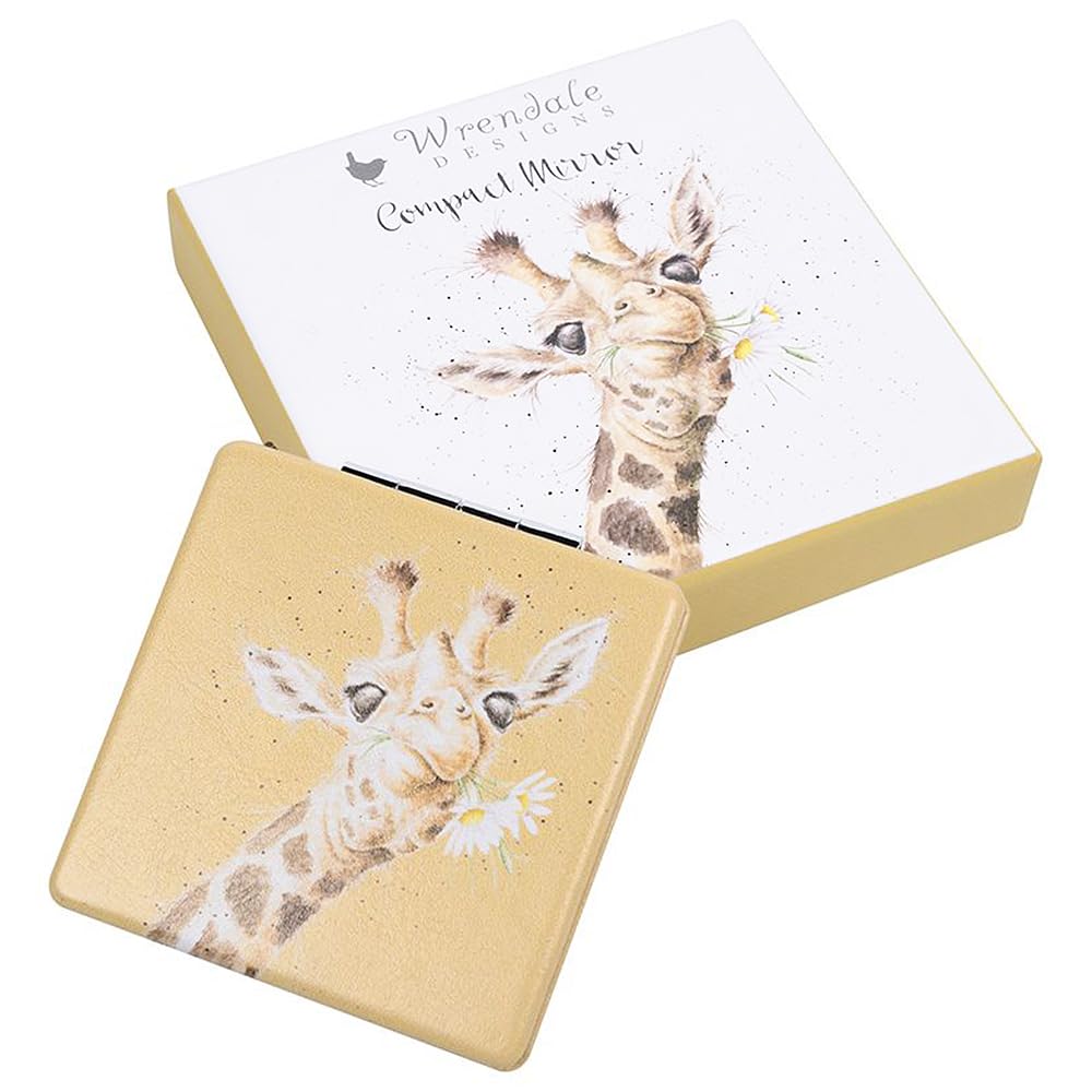 Wrendale Designs - 'Flowers' Compact Mirror